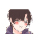 震える少年（個別スタンプ：10）