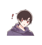 震える少年（個別スタンプ：12）