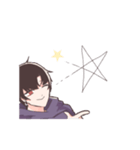 震える少年（個別スタンプ：21）