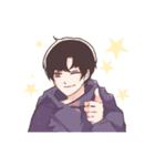 震える少年（個別スタンプ：22）