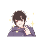 震える少年（個別スタンプ：29）