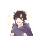 震える少年（個別スタンプ：30）