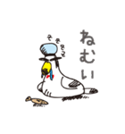 ぼっちカモメのジョンさんスタンプ。（個別スタンプ：19）
