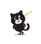 黒猫にゃんじゃ（個別スタンプ：7）