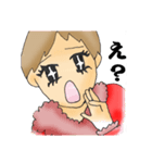 赤いメルヘン総長（個別スタンプ：39）
