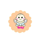 日常で使える天使な赤ちゃん♡（個別スタンプ：1）