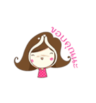 little eye girl（個別スタンプ：1）