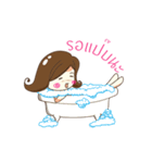 little eye girl（個別スタンプ：7）