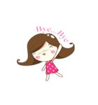 little eye girl（個別スタンプ：8）