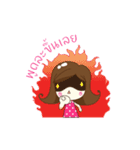 little eye girl（個別スタンプ：9）