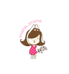 little eye girl（個別スタンプ：12）