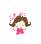 little eye girl（個別スタンプ：14）