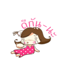 little eye girl（個別スタンプ：22）