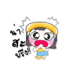 ^_^ ！ My name is Nancy.. ！（個別スタンプ：1）