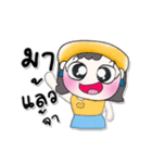 ^_^ ！ My name is Nancy.. ！（個別スタンプ：39）