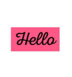 Word2SaY（個別スタンプ：1）