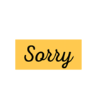 Word2SaY（個別スタンプ：3）