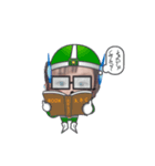 かいちゃん戦士（個別スタンプ：8）
