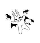 うさデビ ハロウィン アニメ（個別スタンプ：1）