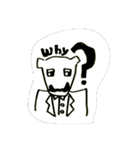 シロクマ紳士（個別スタンプ：4）