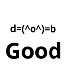 Englishstamp0（個別スタンプ：4）