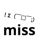 Englishstamp0（個別スタンプ：22）
