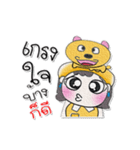 ^_^！ Miss. Nancy.. Dog.（個別スタンプ：14）