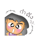 Lisa : Are you hurt（個別スタンプ：34）