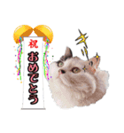 デブ猫のLOVE2（個別スタンプ：3）