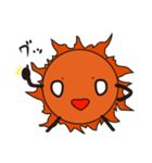 月と太陽。（個別スタンプ：3）