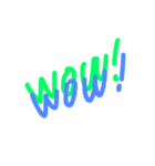 WOWW！！（個別スタンプ：3）