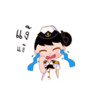 I 'm navy nurse.（個別スタンプ：13）