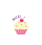 Lovely Cupcake！（個別スタンプ：6）