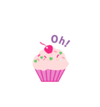Lovely Cupcake！（個別スタンプ：8）