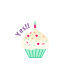Lovely Cupcake！（個別スタンプ：9）