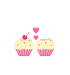 Lovely Cupcake！（個別スタンプ：16）