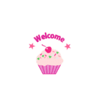 Lovely Cupcake！（個別スタンプ：32）