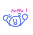 顔文字パーティー（個別スタンプ：1）