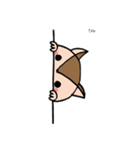 2回目登場！しっぽりす！（個別スタンプ：1）