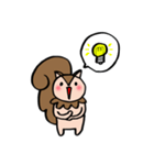 2回目登場！しっぽりす！（個別スタンプ：23）