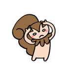 2回目登場！しっぽりす！（個別スタンプ：28）