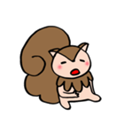 2回目登場！しっぽりす！（個別スタンプ：33）
