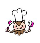 2回目登場！しっぽりす！（個別スタンプ：34）