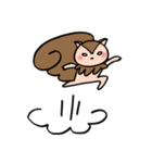 2回目登場！しっぽりす！（個別スタンプ：37）