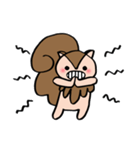 2回目登場！しっぽりす！（個別スタンプ：39）