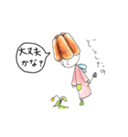 どうも、お菓子の妖精です。（個別スタンプ：3）