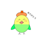 まるいとりさん（個別スタンプ：38）