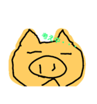 カラフルなどうぶつたち。（個別スタンプ：16）