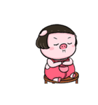 Sumo little pig (EN)（個別スタンプ：11）