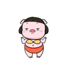 Sumo little pig (EN)（個別スタンプ：18）